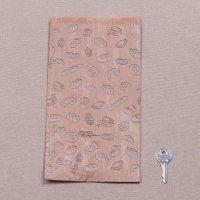 BontaBag 1 kg-os barna sütőipari papírzacskó péksüti mintával - 2000 db