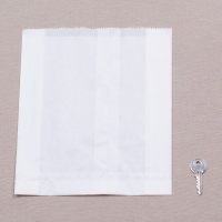 BontaBag Fehér papírzacskó extra nagy pizzaszelethez - 1500 db