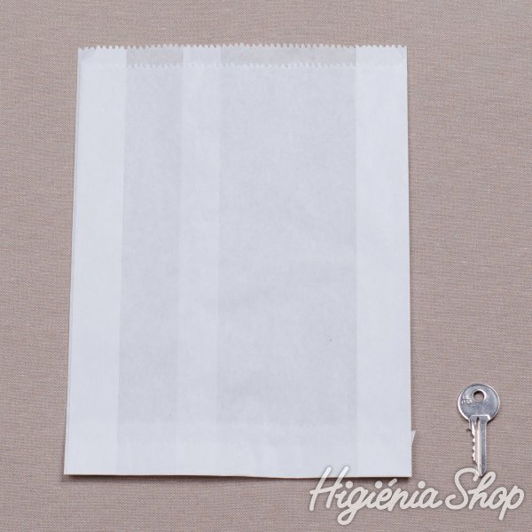 BontaBag Fehér papírzacskó pizzaszelethez - 2000 db