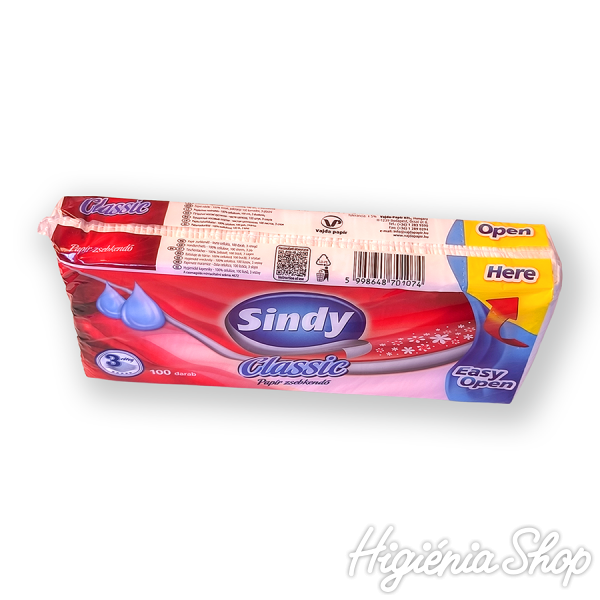 Sindy Classic papír zsebkendő