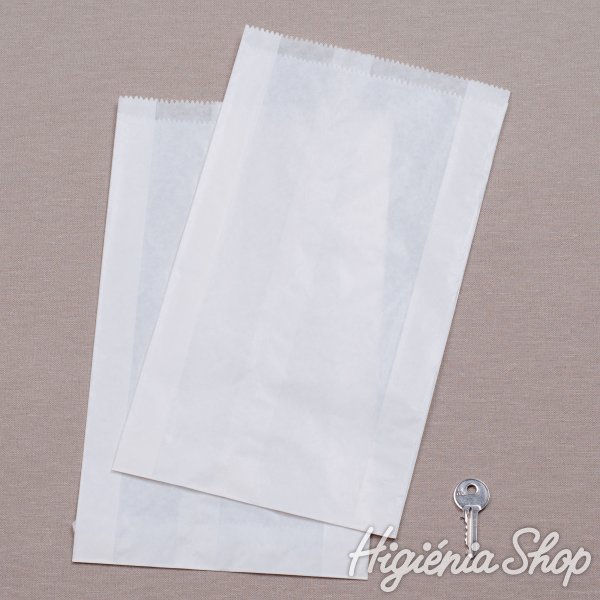 BontaBag 1,5 kg-os fehér sütőipari papírzacskó - 1000 db